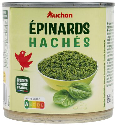 Epinards hachés