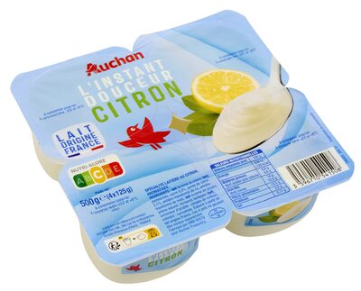 Auchan instant douceur citron