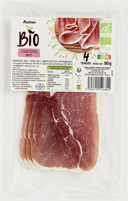 Jambon sec bio
