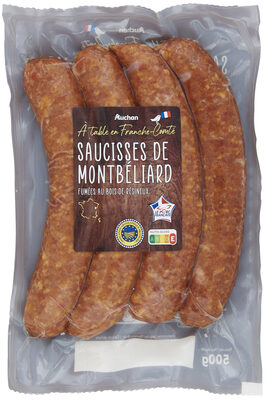 Saucisses de montbéliard