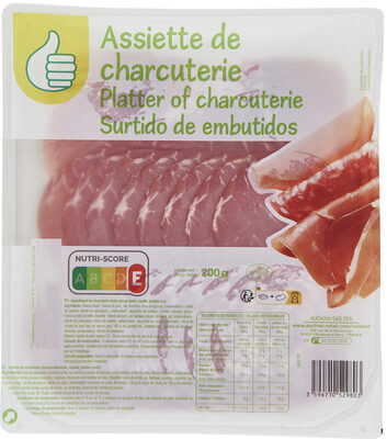 Assiette de charcuterie