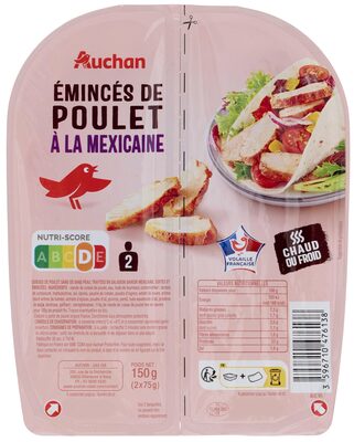 Emince de poulet a la mexicaine