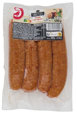 Saucisses fumees a cuire aux oignons
