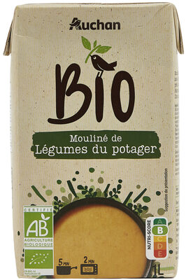 Mouliné de légumes du potager Bio