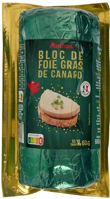 Bloc de foie gras de canard