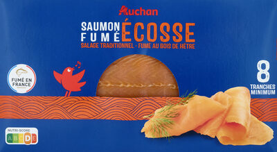 saumon fumé Ecosse salage traditionnel - fumé au bois de hêtre