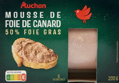 Mousse de foie de canard 50% de foie gras de canard