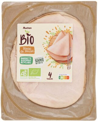 Blanc de poulet Conservation sans nitrite