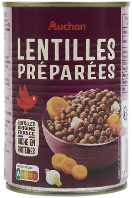 Lentilles préparées