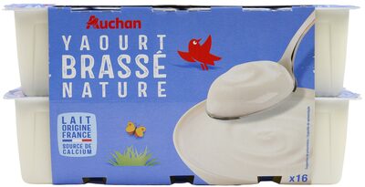 Yaourt brasse nature.