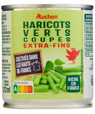 Haricots verts extra-fins coupés