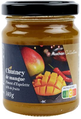 Chutney de mangue piment d'Espelette