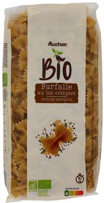Farfalle au blé complet