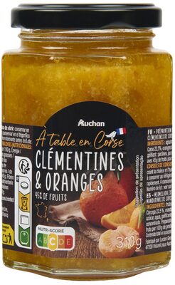 Oranges et Clémentines de Corse 45% de fruits