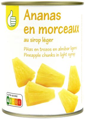 Ananas en morceaux