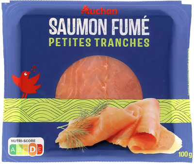 Saumon fumé petites tranches