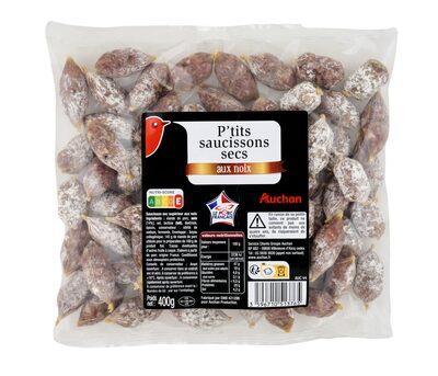 P'tits saucissons secs aux noix