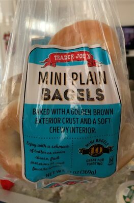 Mini Plain Bagels