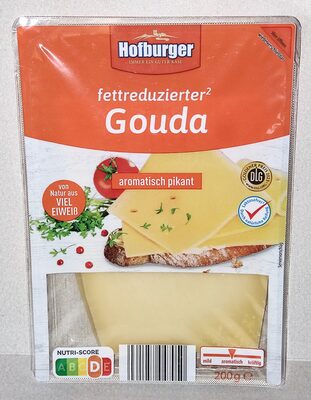 Fettreduzierter Gouda - aromatisch-pikant
