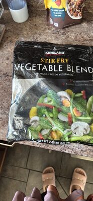 Stir fry vegetable blend