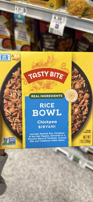Rice Bowl Chickpea Biryani