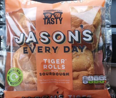 TIGER ROLLS WITH SOURDOUGH