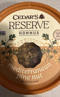 HOMMUS mediterranean pine nut