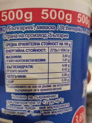 Кисело мляко  Равно поле