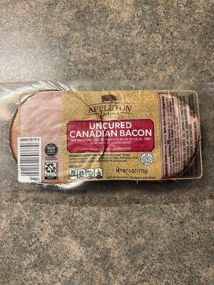 Uncured Canadian Bacon
