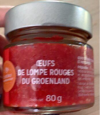 Oeufs de lompe rouge du groenland
