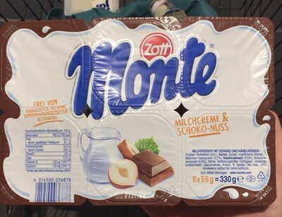 Monte Milchcreme & Schoko-Nuss