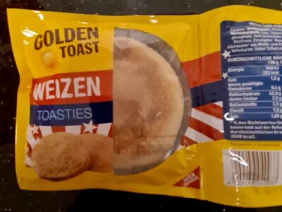 American Toasties (2x 3 Stück, 300 g; pro 3 Stück aufgeführt)
