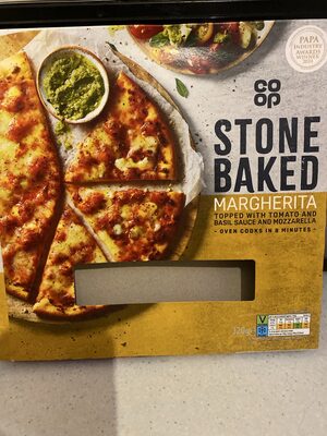 STONE BAKED MARGHERITA