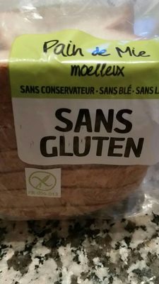 Pain de mie moelleux sans gluten