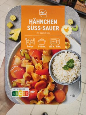 Hähnchen süß-sauer mit Basmati Reis