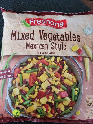 Mixed Vegetables Mexican Style