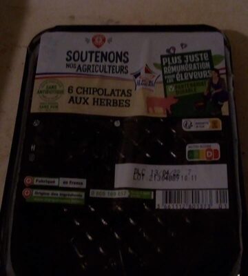6 Chipolatas aux herbes