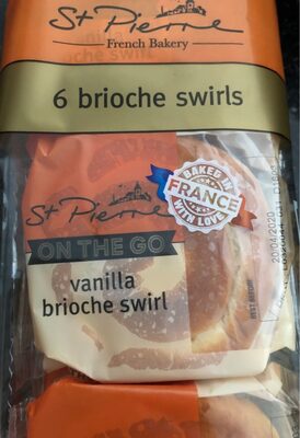 6 Brioche Swirls