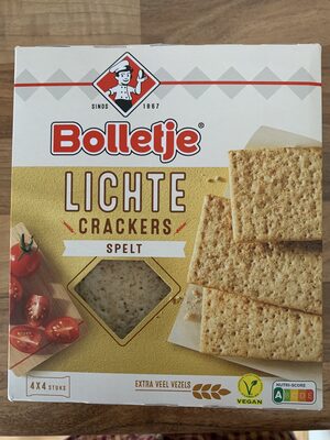 Lichte crackers spelt
