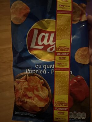 Lays Cu gust de paprica. Paprika