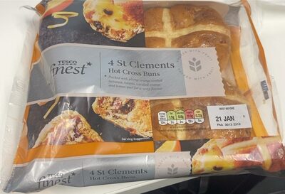 St Clements Hot Cross Buns