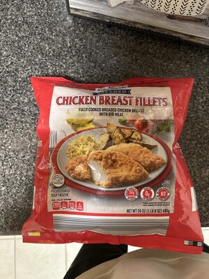 Breaded Chicken Breast Fillets