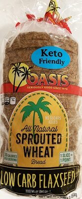 All Natural Sprouted Wheat Bread