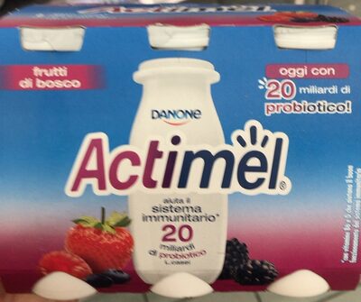 Danone Actimel Frutti Di Bosco X6