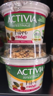 Activia Mix&go Muesli - Semi di zucca e Mirtilli rossi