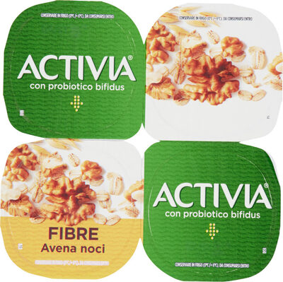 Activia con Probiotico Bifidus Fibre Avena e Noci