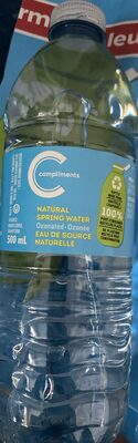Ozonated Natural Spring Water