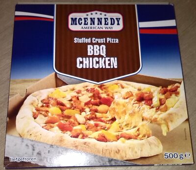 Stuffed Crust Pizza BBQ Chicken