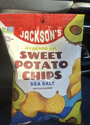 Avocado Oil Sweet Potato Chips Sea Salt