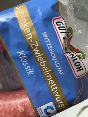 Schinken-Zwiebelmettwurst Klassik